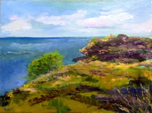 To the Sea, oil,